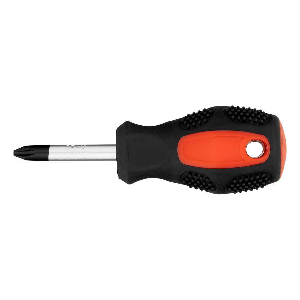 Отвертка Anti-Slip, PH2 х 38 мм, CrV, двухкомпонентная рукоятка Matrix