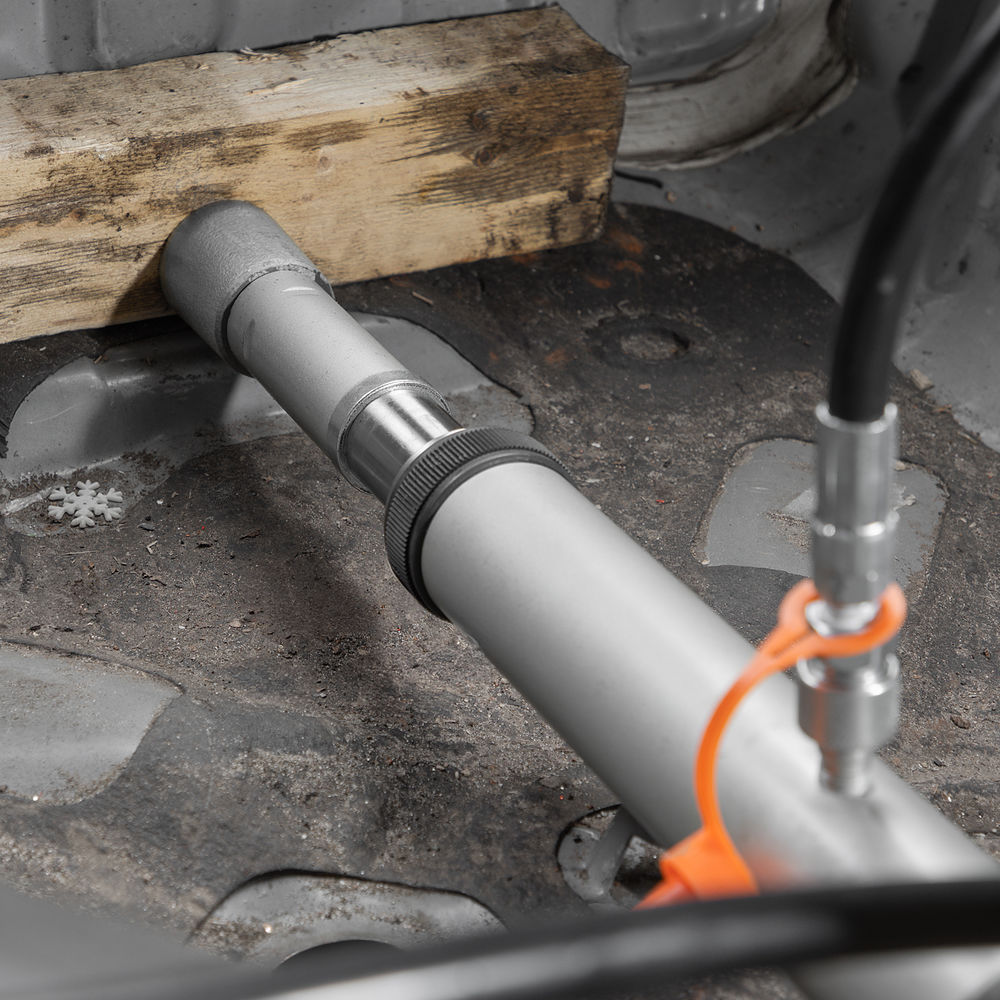 Растяжка гидравлическая, 10 т, набор из 17 предметов, 7 сменных насадок, в пластиковом кейсе Matrix (513405)