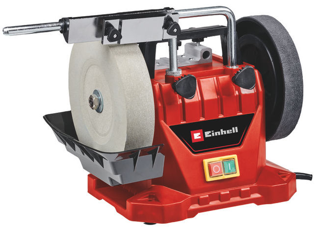Станок точильный Einhell TC-WG 200, 125 Вт,110 об/мин,круг 200мм,мокрое шлиф (4418008)