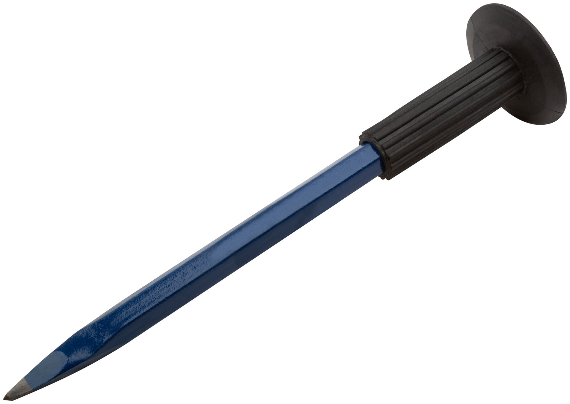 Зубило пикообразное с резиновым протектором 300х16 мм (46823)