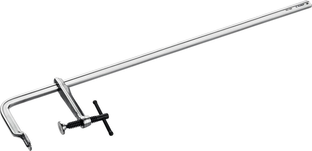 Цельнокованая струбцина КС-1000/120, F, 1000 х 120 мм ЗУБР Профессионал 32157-120-1000