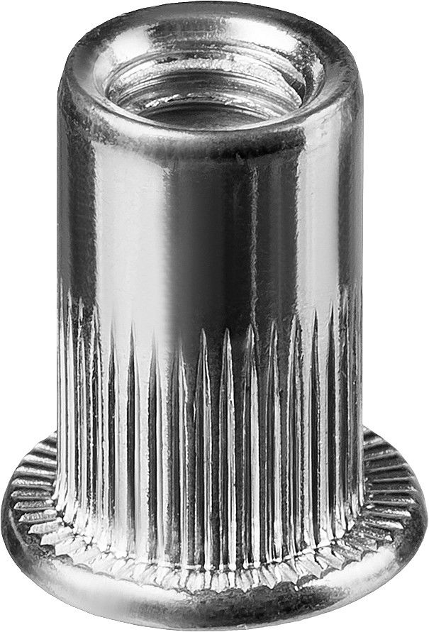 Резьбовые заклепки стальные с насечками Nut-S, М4, 1000 шт KRAFTOOL 311707-04