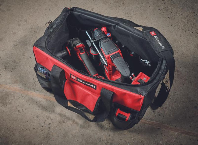 Сумка для инструментов Einhell Bag 56/29, 56х29х30см,до 25кг,с карманами под аккумуляторы (4530078)