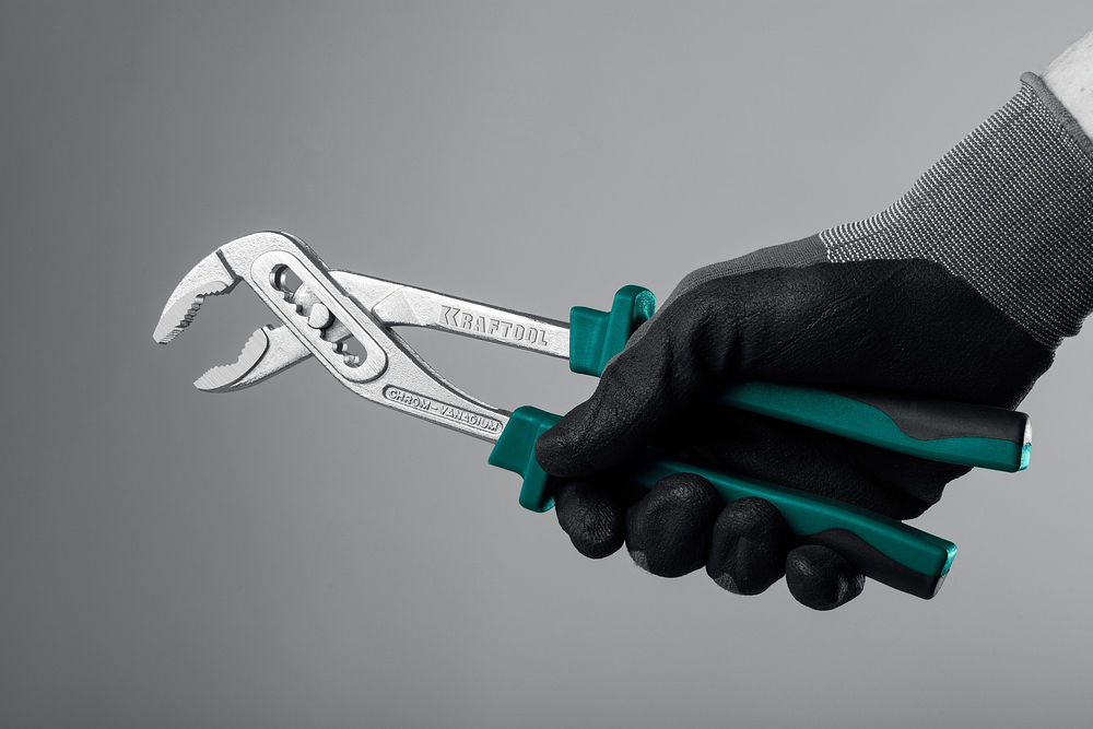 Клещи переставные 250 мм Kraft-Max KRAFTOOL 22011-10-25