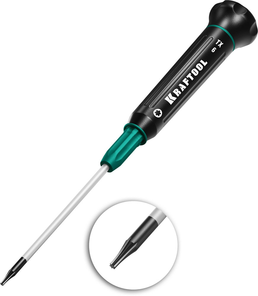Отвертка для точных работ Precision TX6 KRAFTOOL 25684-06