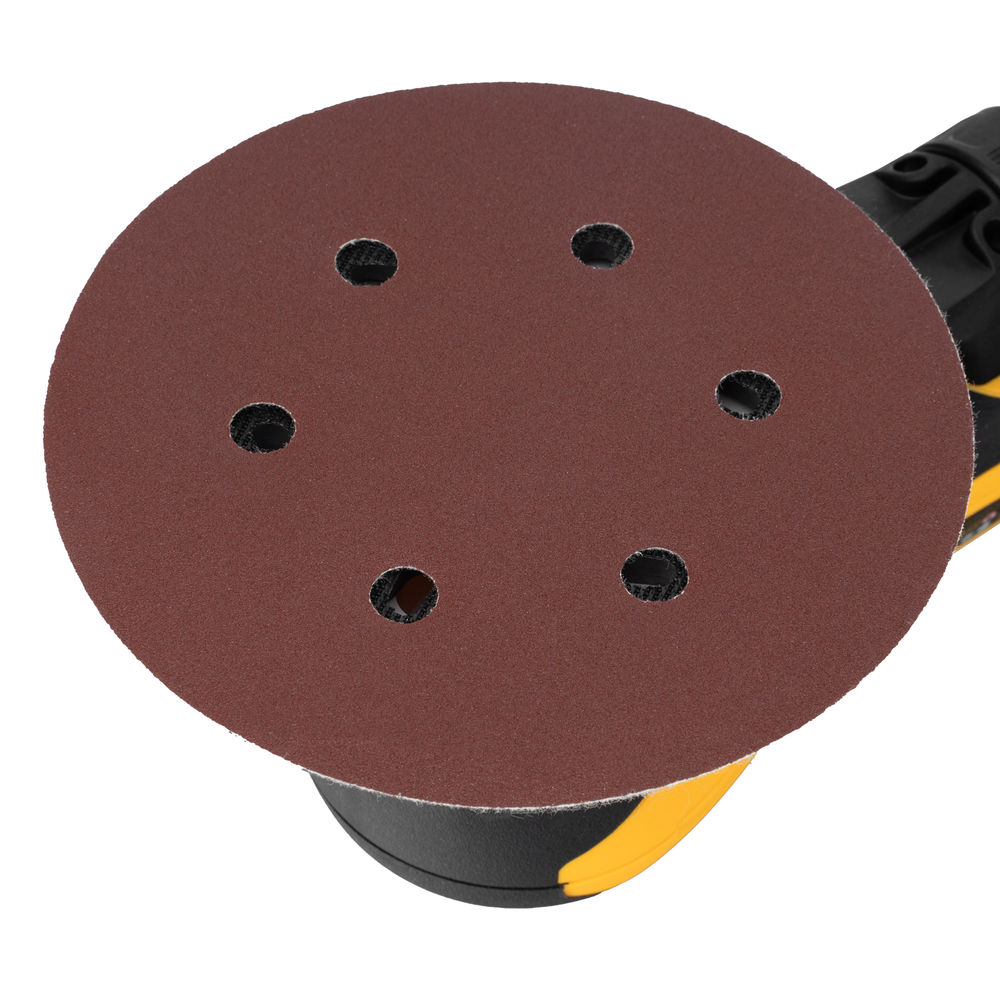 Машина шлифовальная орбитальная бесщет OS-150-BL, 350 Вт, 4000-10000 об/мин Denzel (27606)