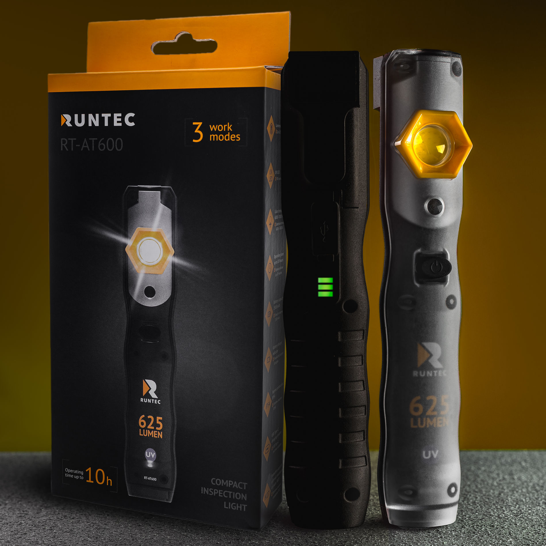 RUNTEC RT-AT600 Светильник переносной аккумуляторный RT-AT600 (RT-AT600)