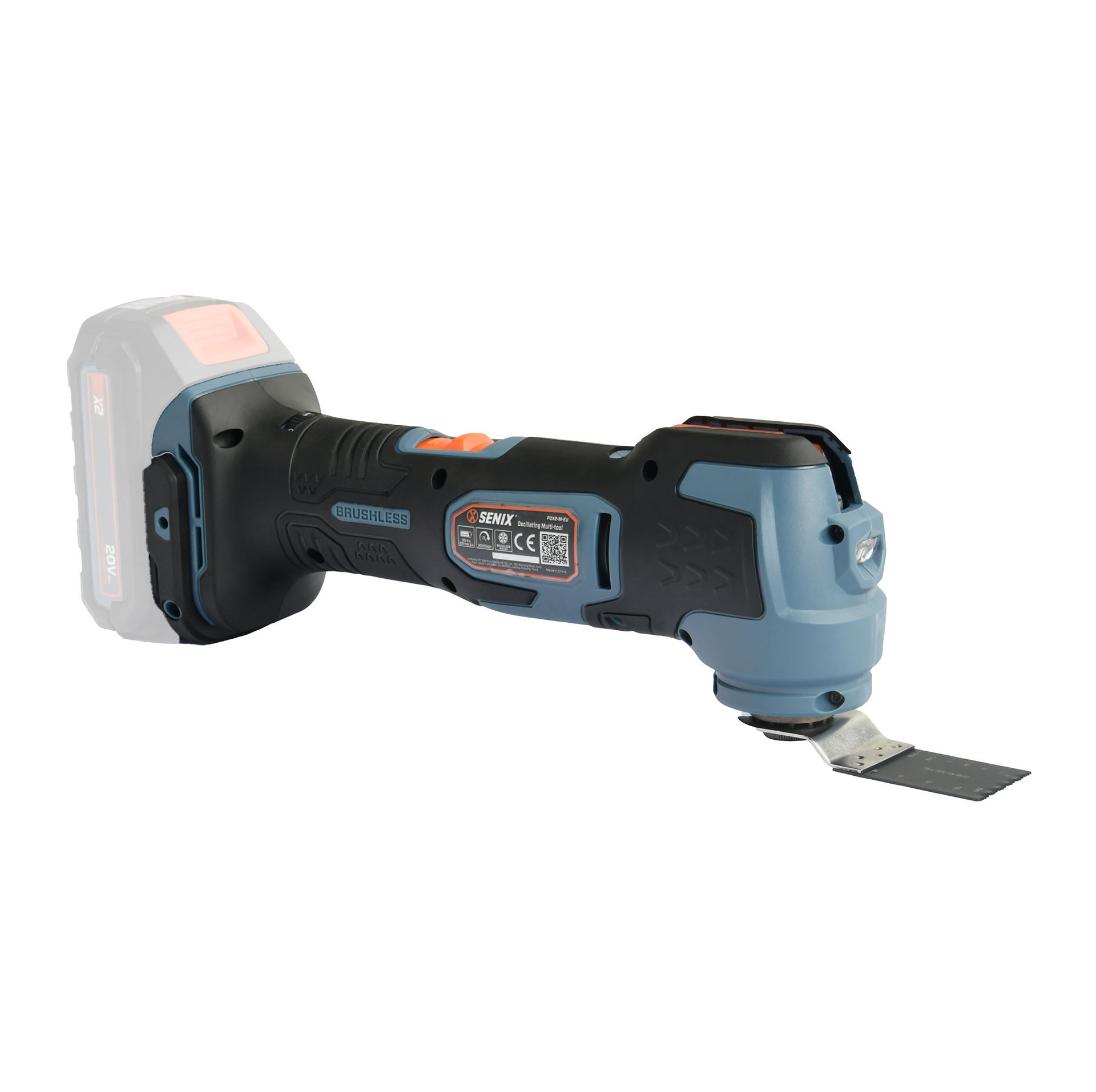 Реноватор (многофункциональный инструмент), без АКБ и ЗУ X2 20В