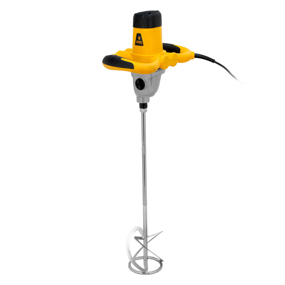 Миксер строительный EM-1-1220, 1220 Вт, 0-480/0-800 об/мин Denzel (27903)