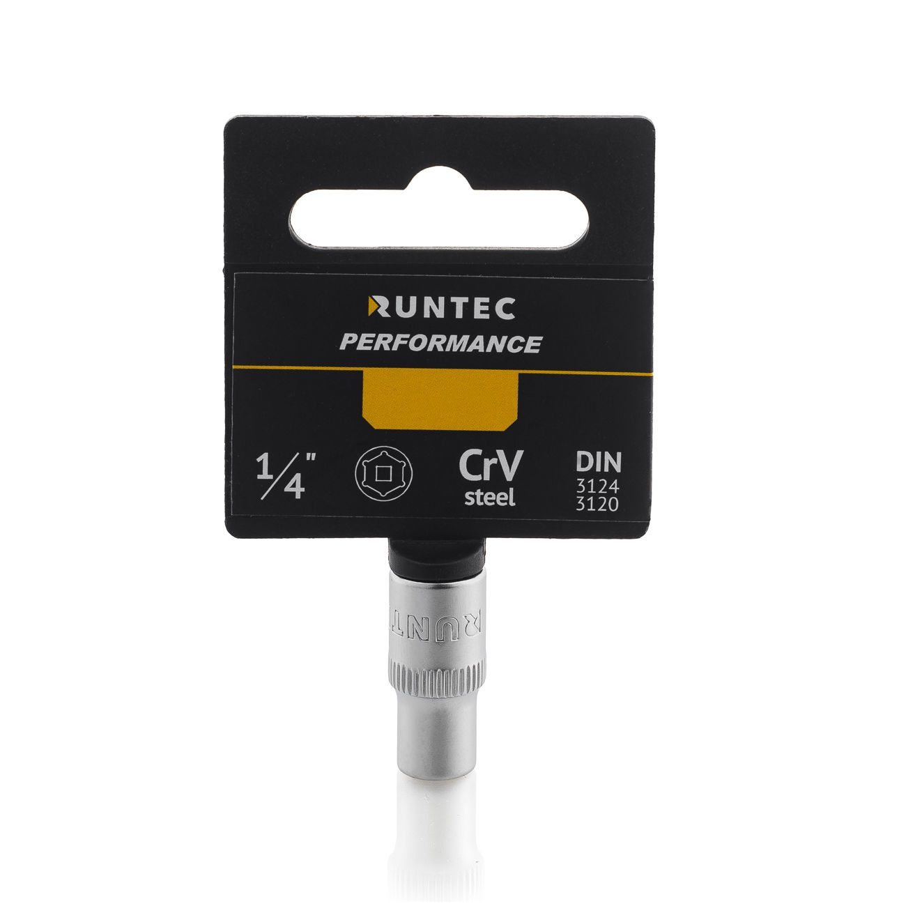 RUNTEC RT-H14S5 Головка торцевая RUNTEC CrV, 6PT, 1/4, 5 мм (RT-H14S5)
