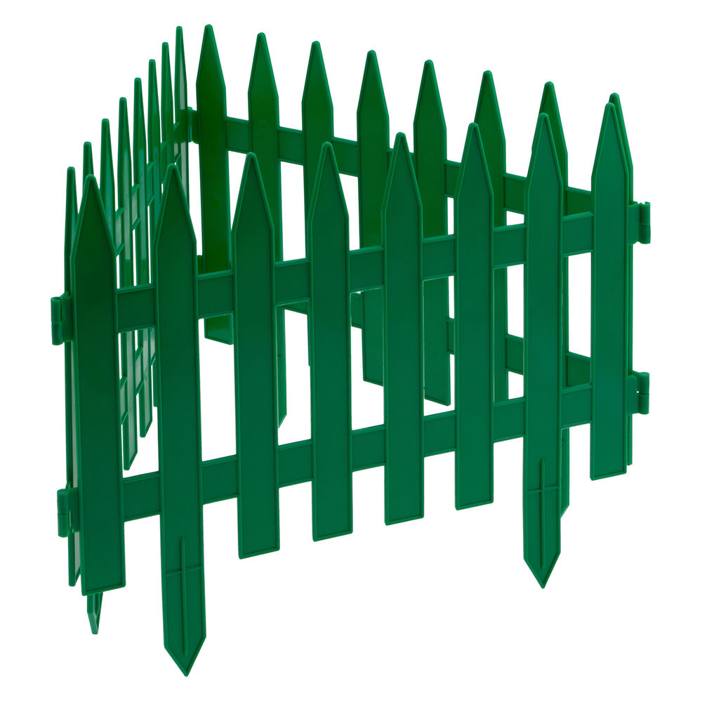 Забор декоративный Рейка, 28 х 300 см, зеленый, Palisad (65005)