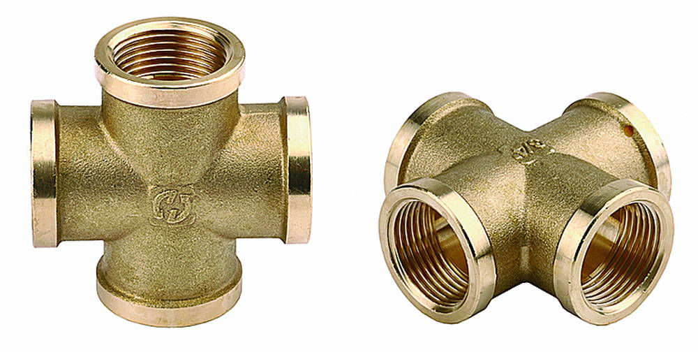GENERAL FITTINGS внутренняя резьба 3/4?, латунь, крестовина (51049-3/4)