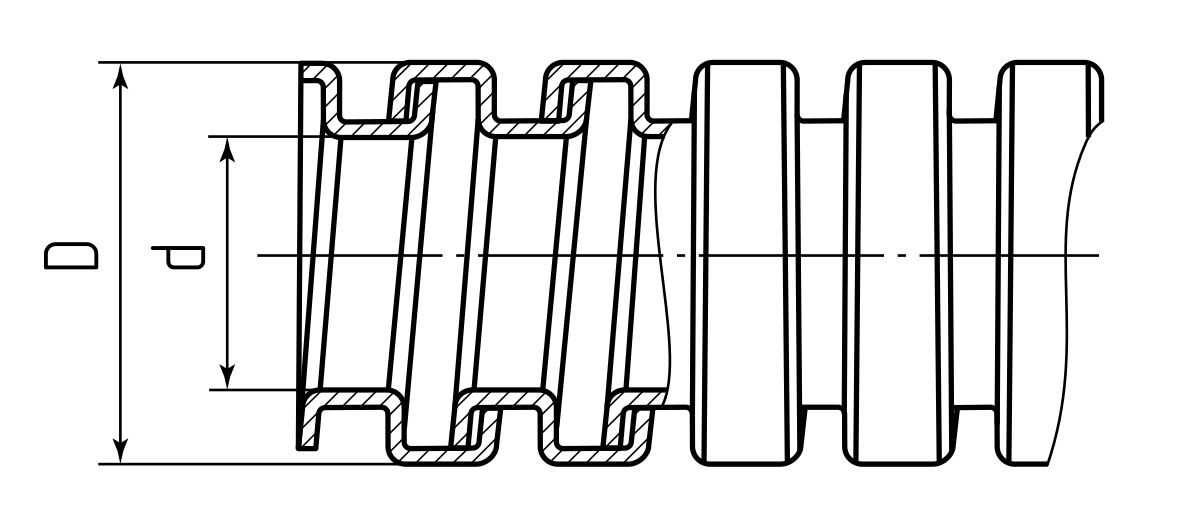 Металлорукав МР «INOX» 32 (Fortisflex) (83037)