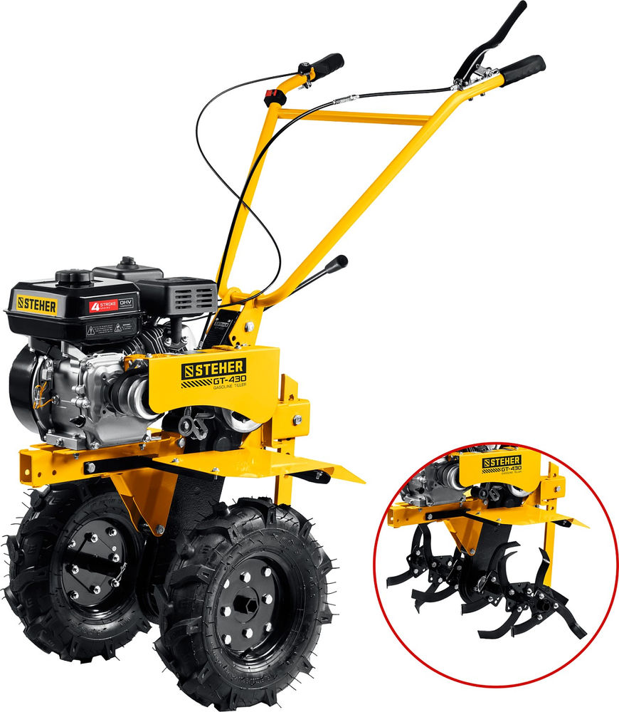 Мотоблок с понижающей передачей STEHER 7 л.с. GT-430  