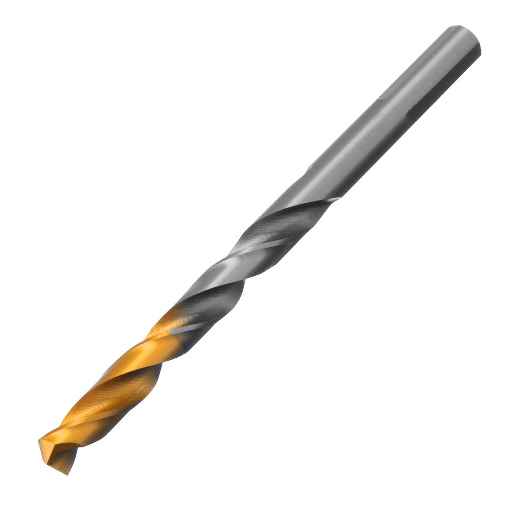 Сверло спиральное по металлу 7,5 x 109 мм, Р6М5, Golden Tip Denzel (718238)