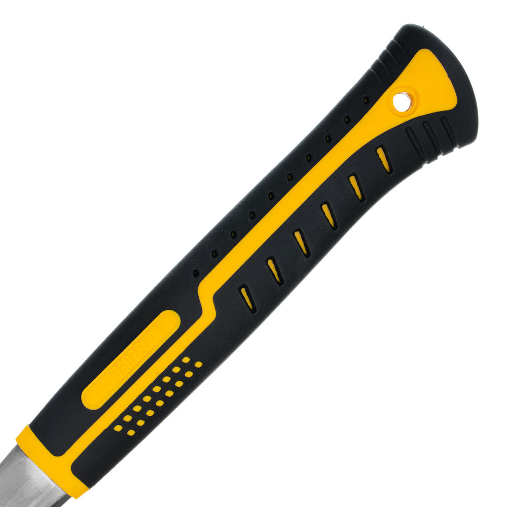 Молоток-гвоздодер 560 г, цельнометаллический, двухкомпонентная рукоятка Denzel (10424)