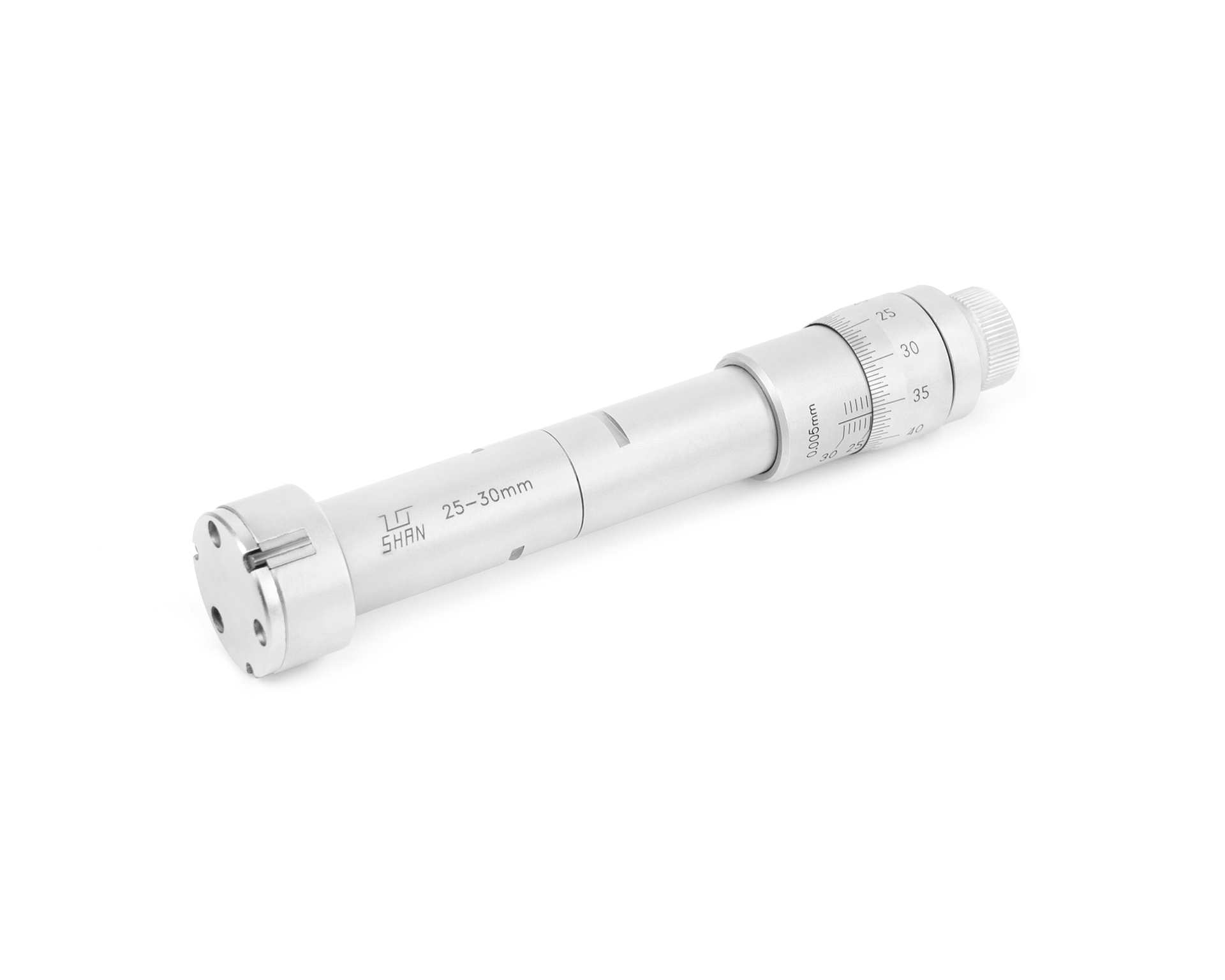 Нутромер микрометрический 3-точечный 25-30 0,005 у/к SHAN