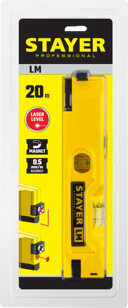 Уровень лазерный 20 м STAYER Professional 34985