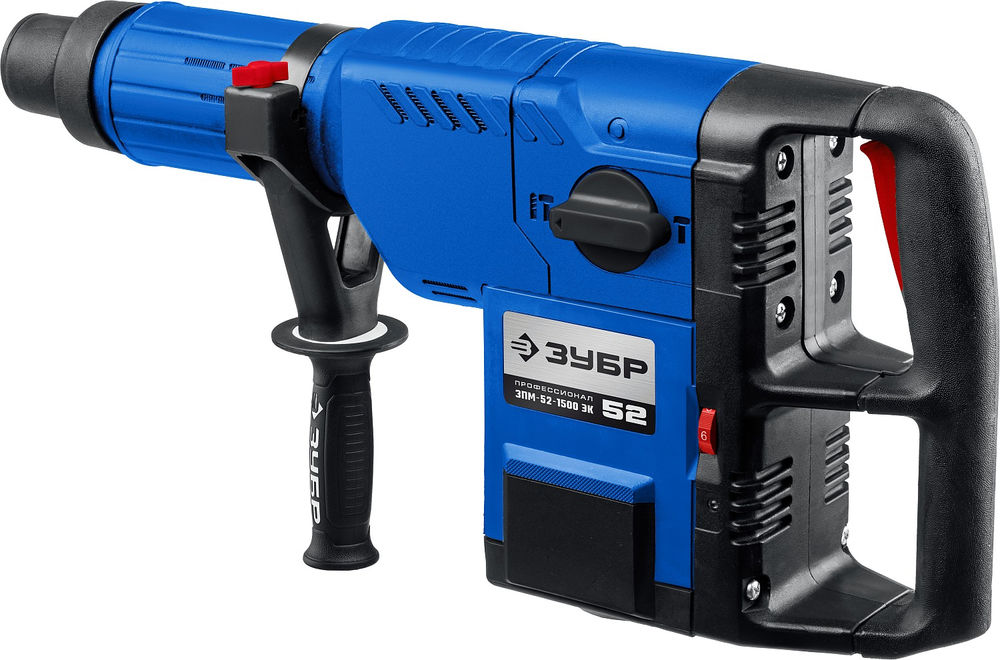 Перфоратор SDS-Max 52 мм 1500 Вт Профессионал ЗУБР ЗПМ-52-1500 ЭК