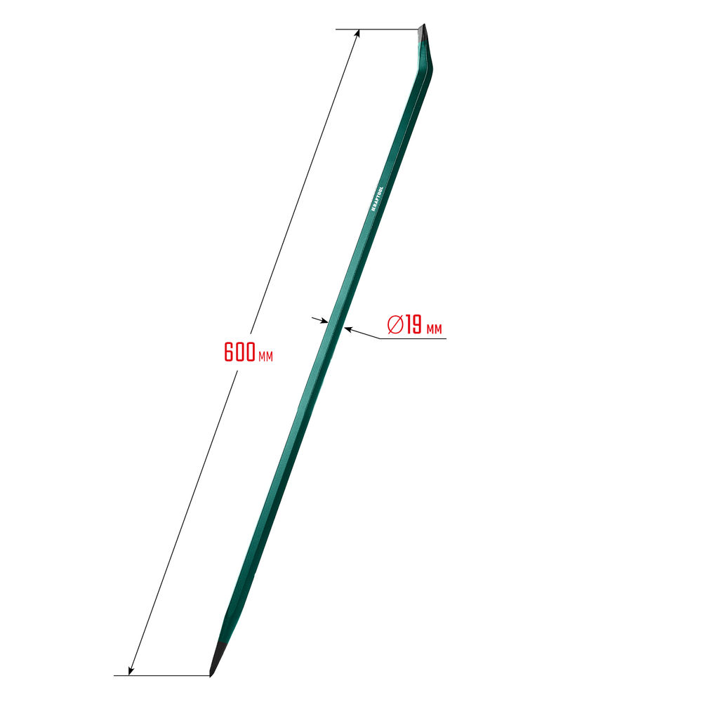 Лом монтажный 600 мм, 19 мм KRAFTOOL 21807-60