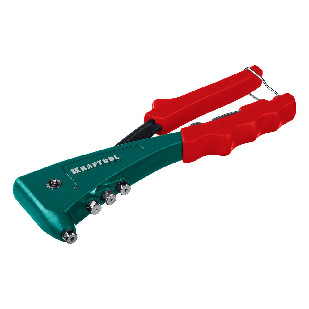 Комбинированный литой заклепочник Combo2-M6, 2 вида заклёпок, в кейсе KRAFTOOL 31180
