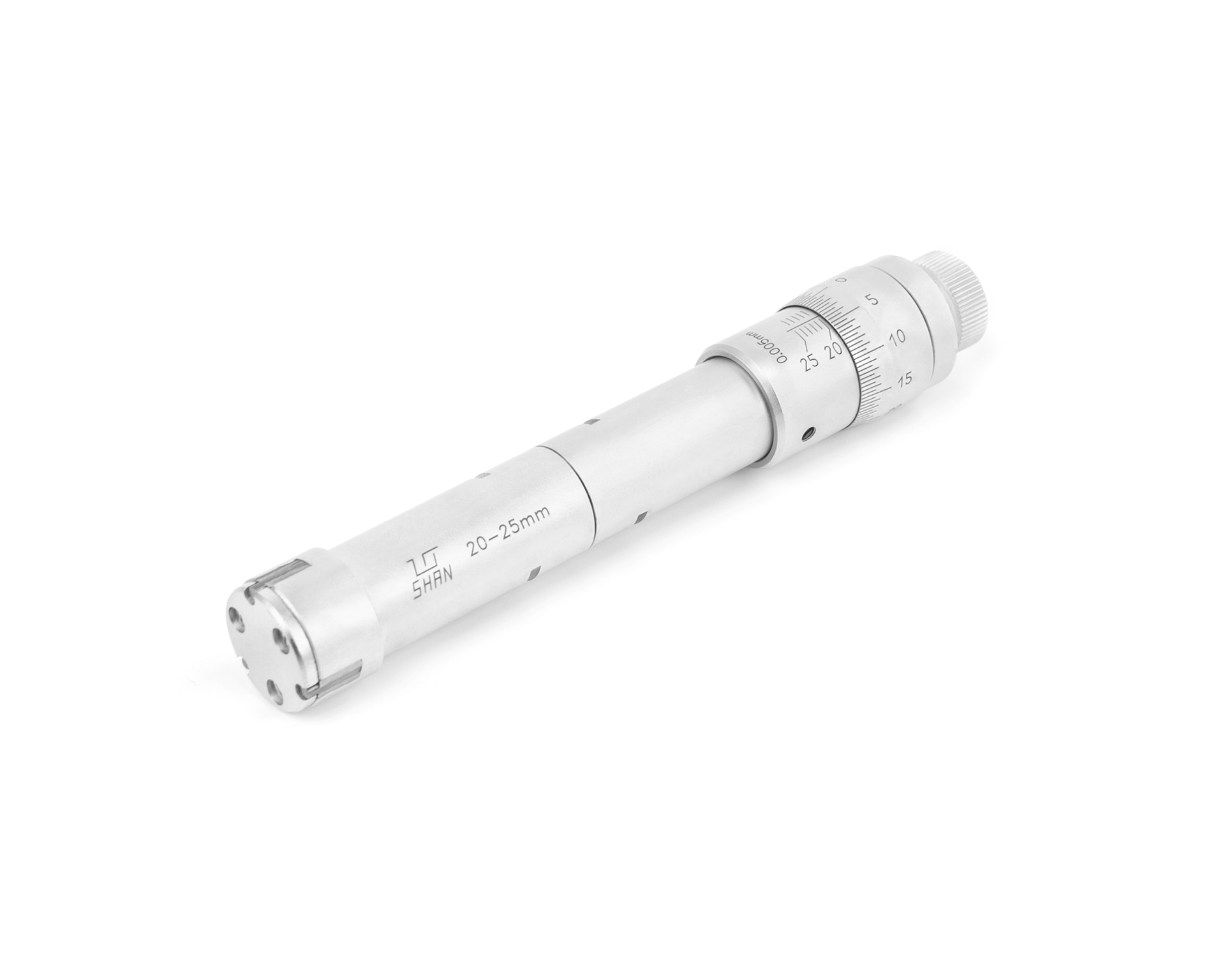 Нутромер микрометрический 3-точечный 20-25 0,005 у/к SHAN