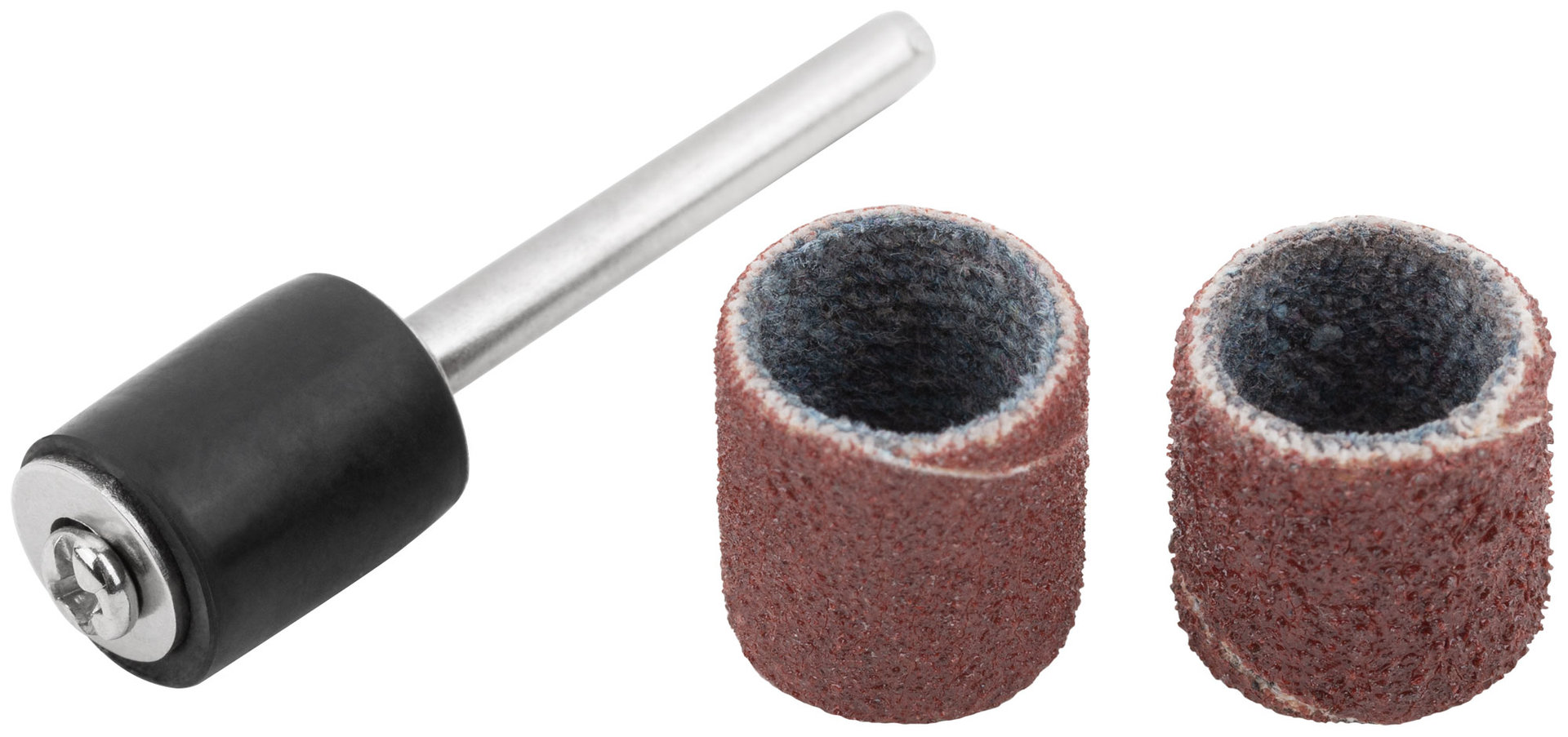 Бандаж наждачный и штифт, набор 11 шт. (36917)