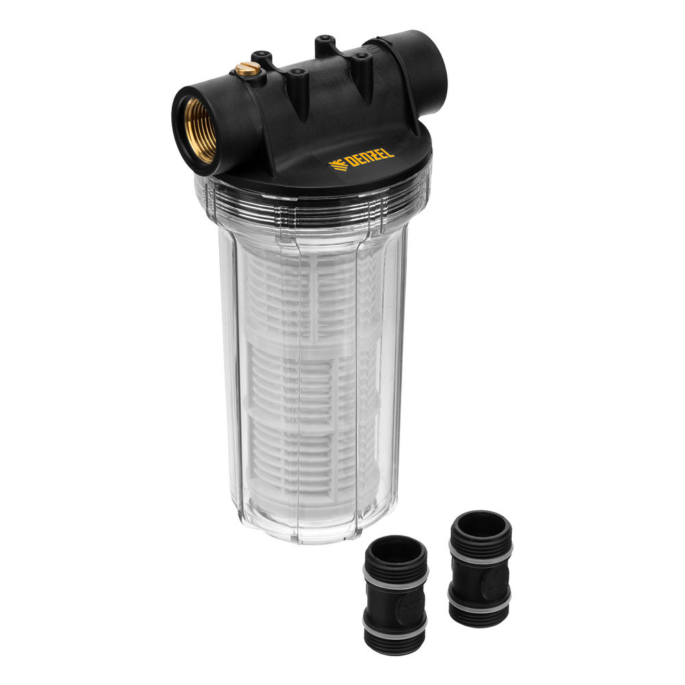 Фильтр тонкой очистки F2, объем 2 л, D 1 Denzel (97282)