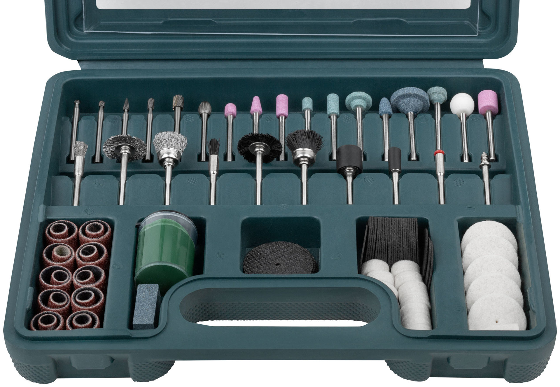 Набор насадок для гравировальной машины в чемоданчике 100 шт.