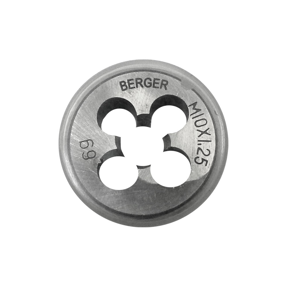 Плашка метрическая М4х0,7 мм BERGER