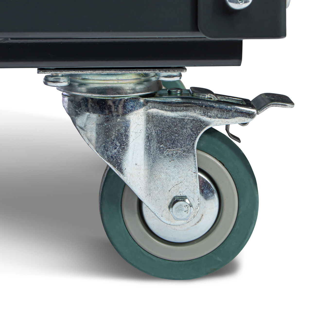 RUNTEC RT-3G Тележка с тремя открытыми полками, серая (RT-3G)