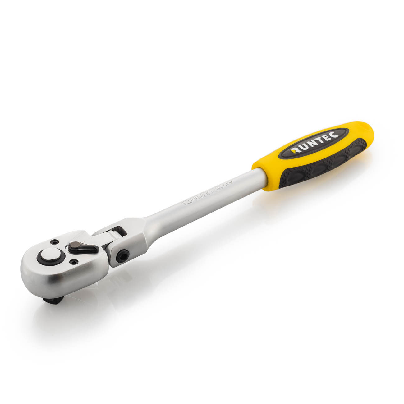 RUNTEC RT-H38R72FA Трещотка шарнирная RUNTEC CrV, 3/8, 72 зубца (RT-H38R72FA)