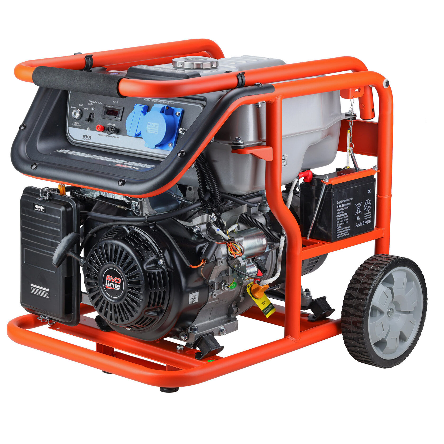 Генератор бензиновый EVOline KB 6000 E (произведено Zongshen)
