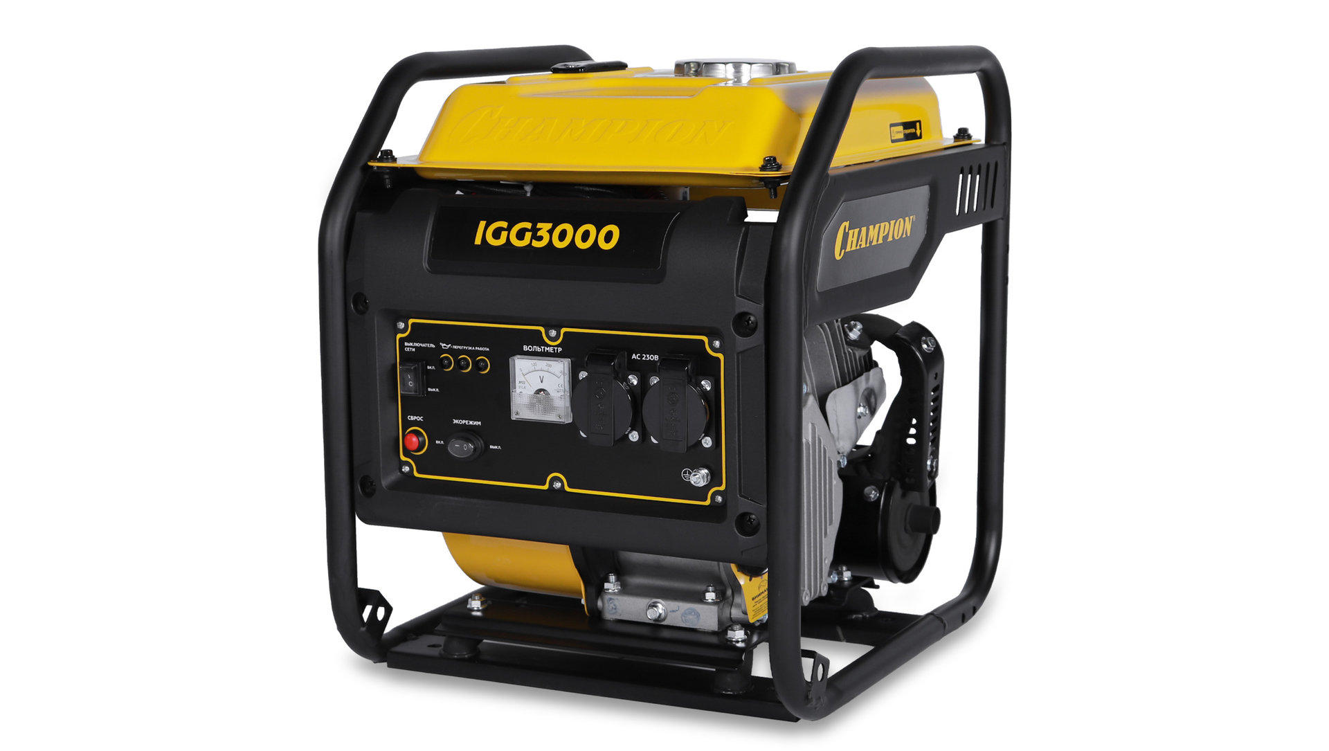 Генератор CHAMPION IGG3000 (2,8/2,9кВт, 7,5лс, 7л, 26кг) (IGG3000)