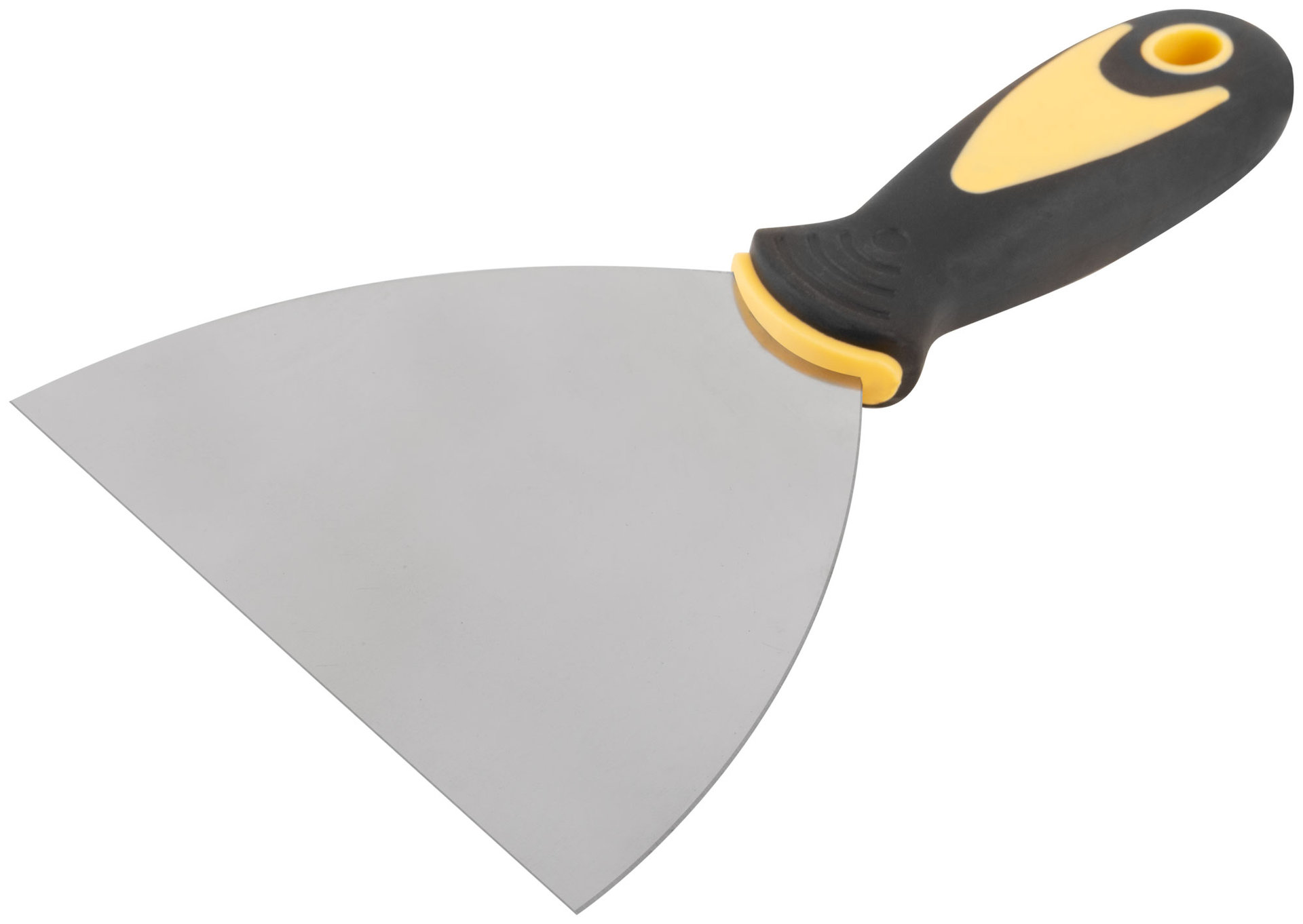 Шпатель, нерж.сталь, прорезиненная ручка 5 (125 мм) (06697)