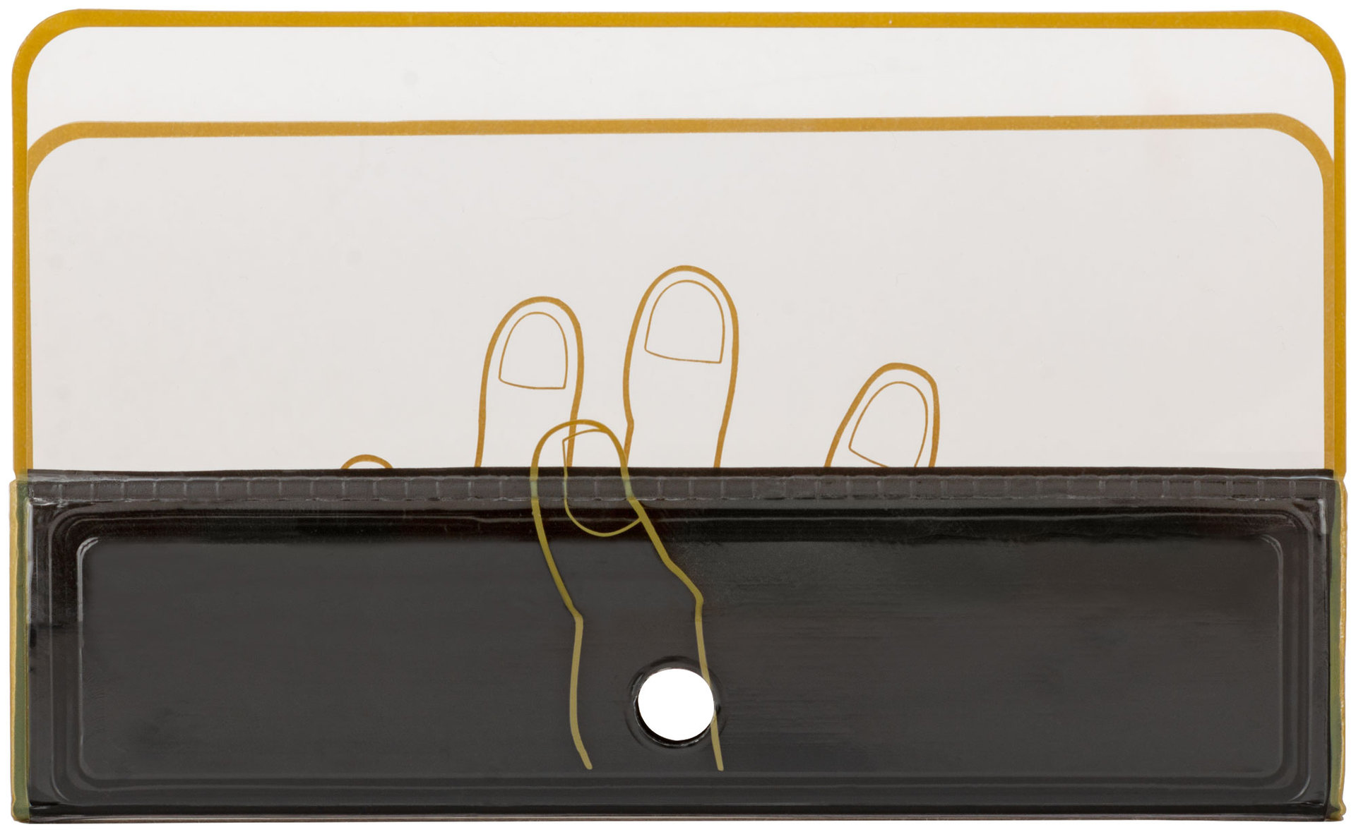 Шпатель декоративный двойной, 170 мм (30-2034)