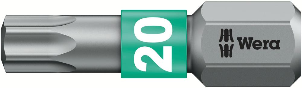 Бита торсионная TX 20 x 25 мм 1/4 C6.3 TORX серия 867/1 BTZ Wera WE-066124