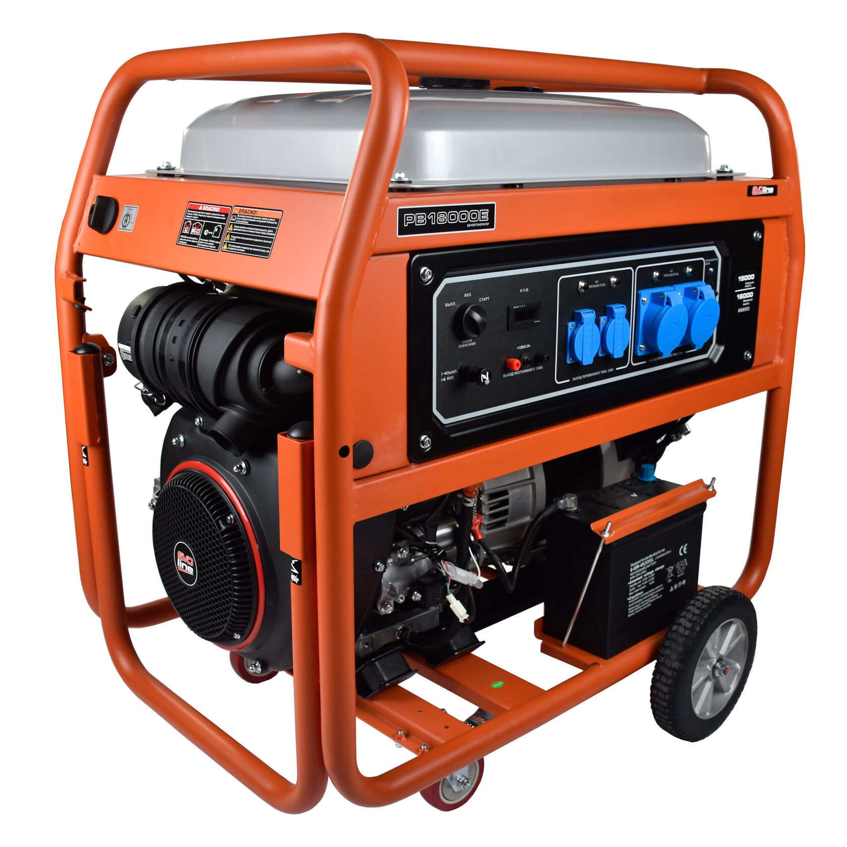 Генератор бензиновый EVOline PB 18000 E (произведено Zongshen)