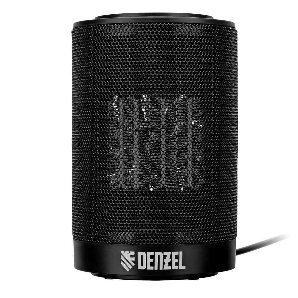 Тепловентилятор керамический DTFC-1200S, вращение, 3 реж., вент., нагрев 600/1200 Вт Denzel (96411)