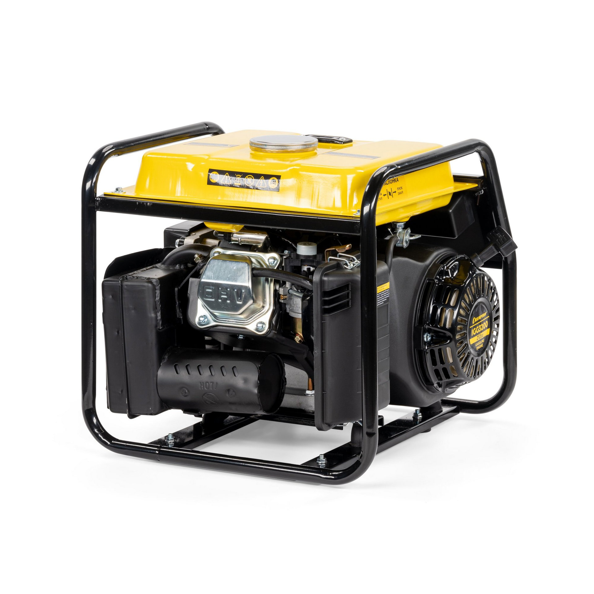 Генератор CHAMPION IGG3200 (3,2/3,5кВт 7лс 5,7л 26кг) (IGG3200)