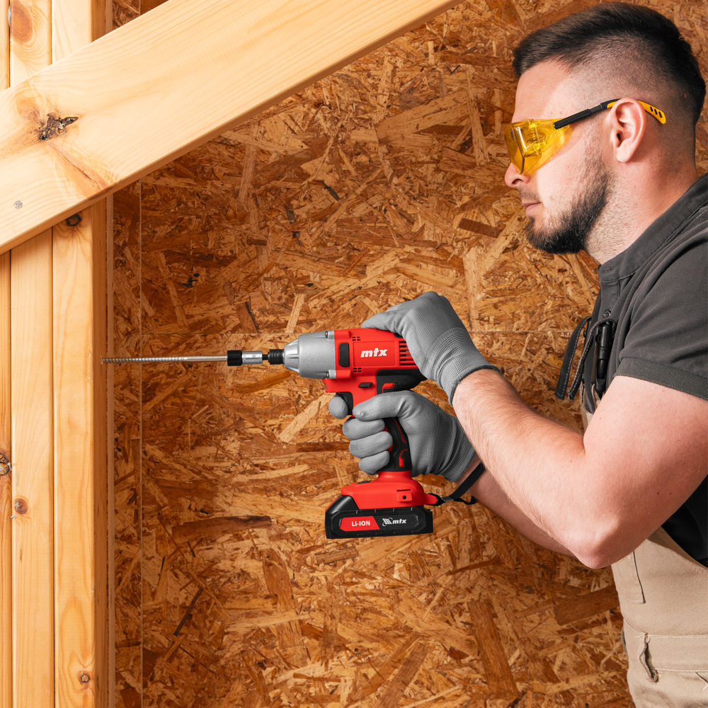 Винтоверт ударный аккумуляторный CIDS-20-280, Li-Ion, 20 В MTX (26580)
