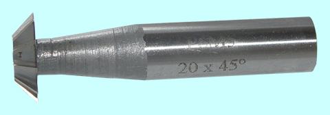 Фреза для пазов ласточкин хвост 25,0х67х 8,0х12х50° Р6АМ5 ц/х обратный конус CNIC