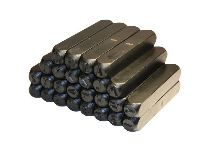 Клейма буквенные N10 латиница твердосплавные NINZ