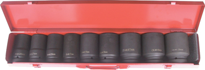 Набор ударных головок глубоких 9пр. 27-50 мм 1 Licota ASA-80007A