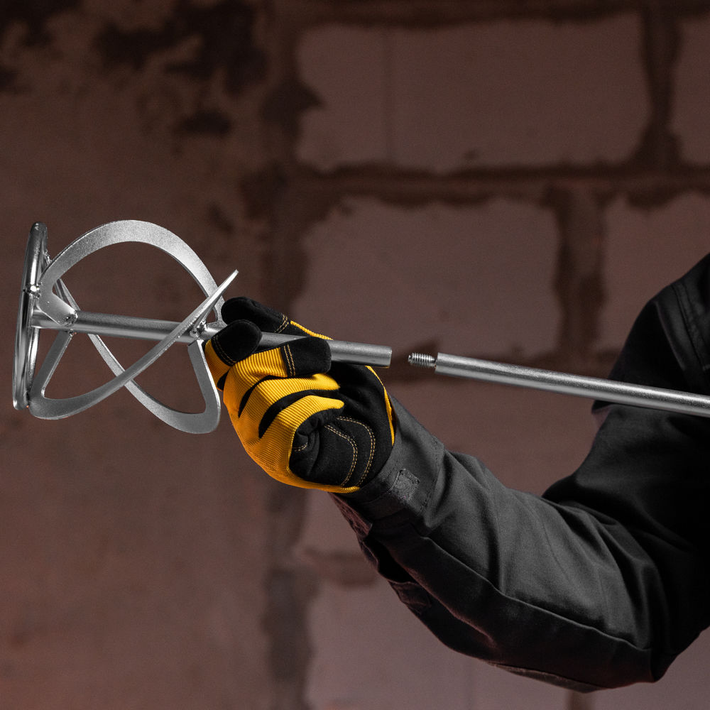 Миксер строительный EM-1-1220, 1220 Вт, 0-480/0-800 об/мин Denzel (27903)