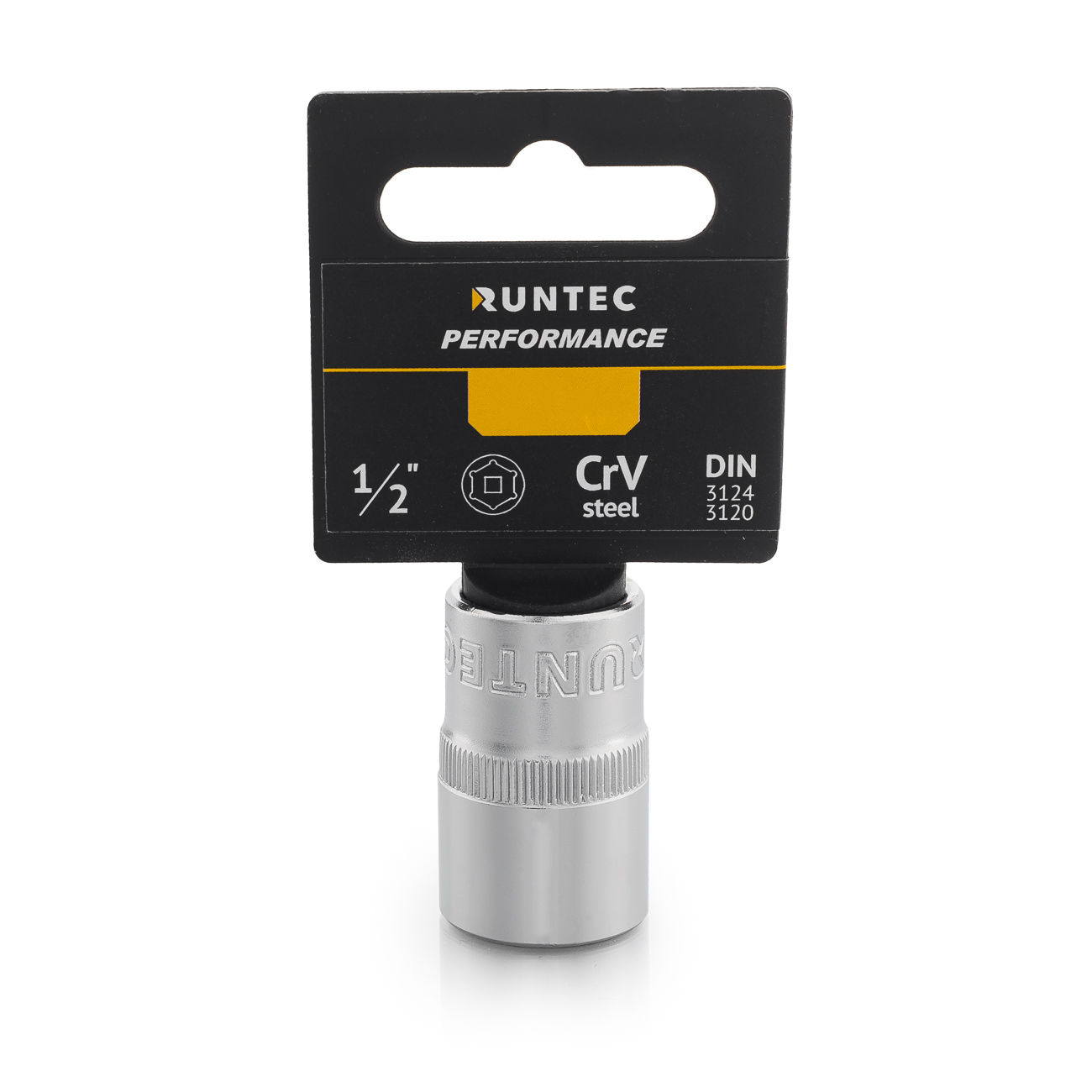 RUNTEC RT-H12S17 Головка торцевая RUNTEC CrV, 6PT, 1/2, 17 мм (RT-H12S17)