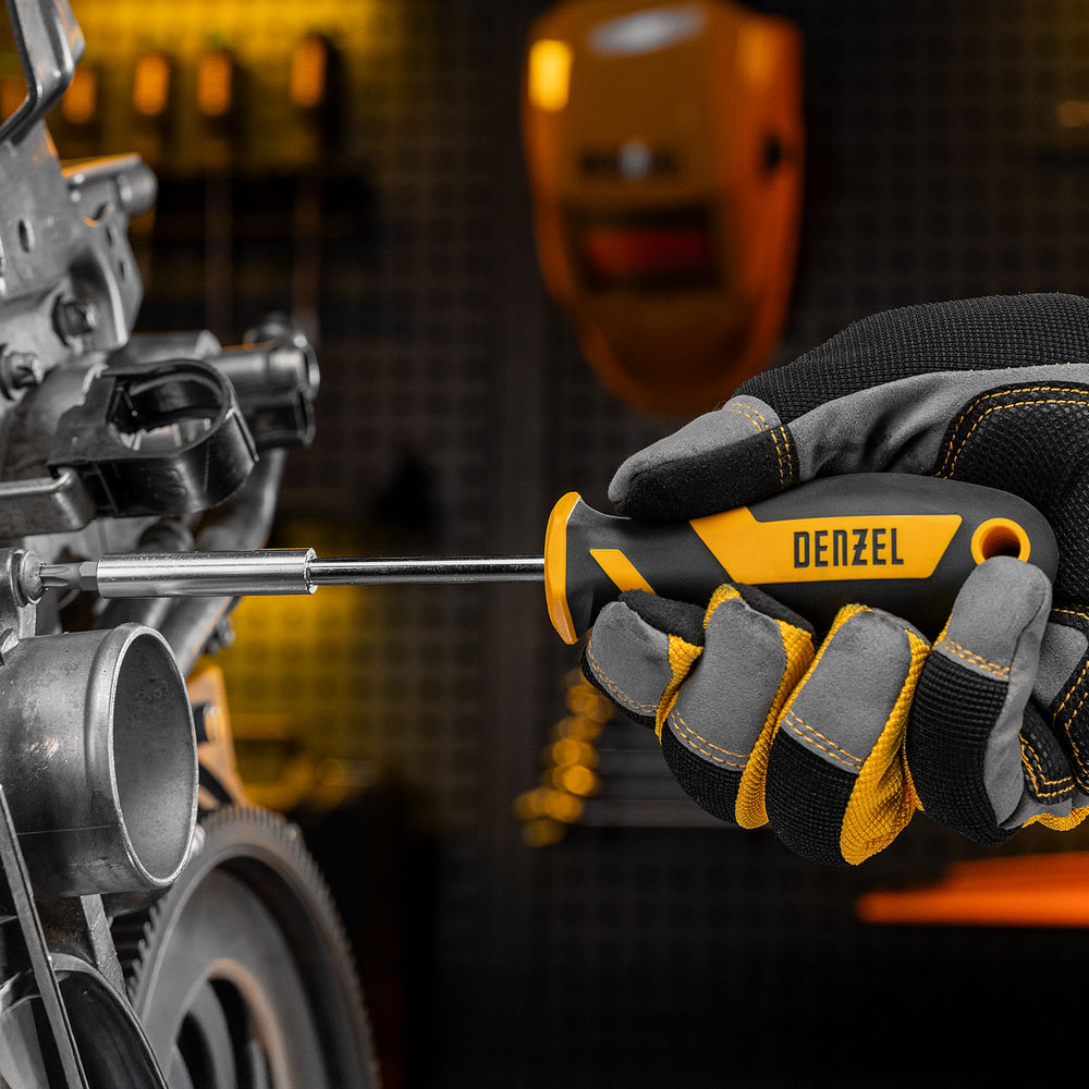 Набор инструментов, 1/2, 3/8, 1/4, CrV, S2, пластиковый кейс, 232 предмета Denzel