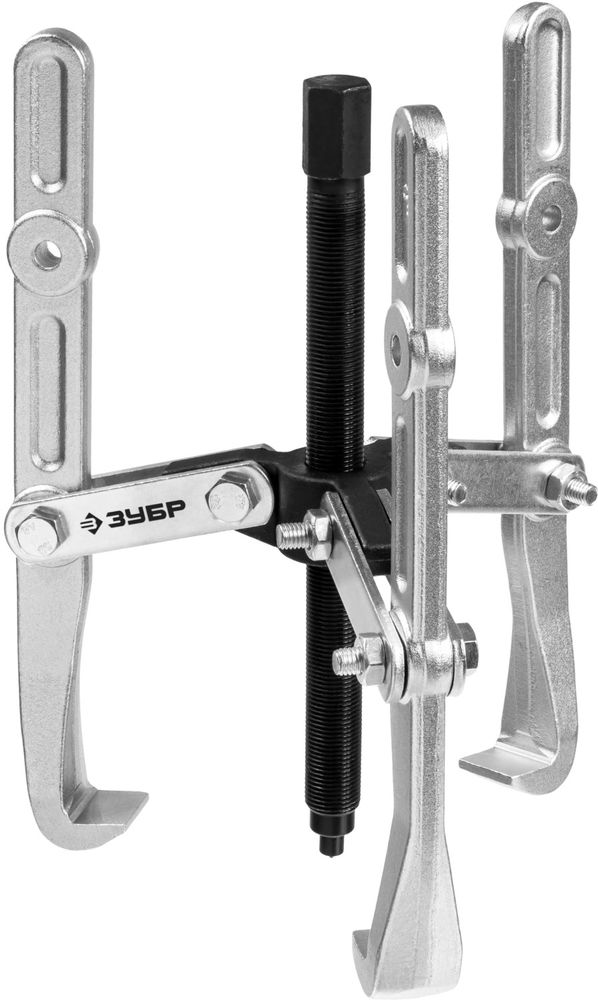 Съемник внешний d 36 - 250 мм внутренний d 30 - 200 мм шарнирный трехзахватный с удлиненными захватами Профессионал ЗУБР 43319-240