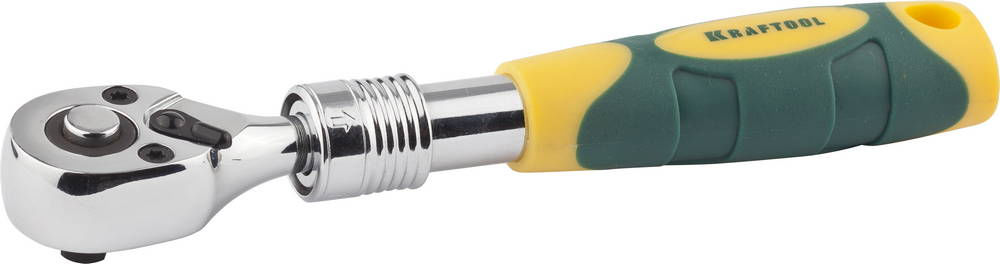 Трещотка телескопическая 1/4, 72 зубца для торцовых головок, Pro KRAFTOOL 27798-1/4