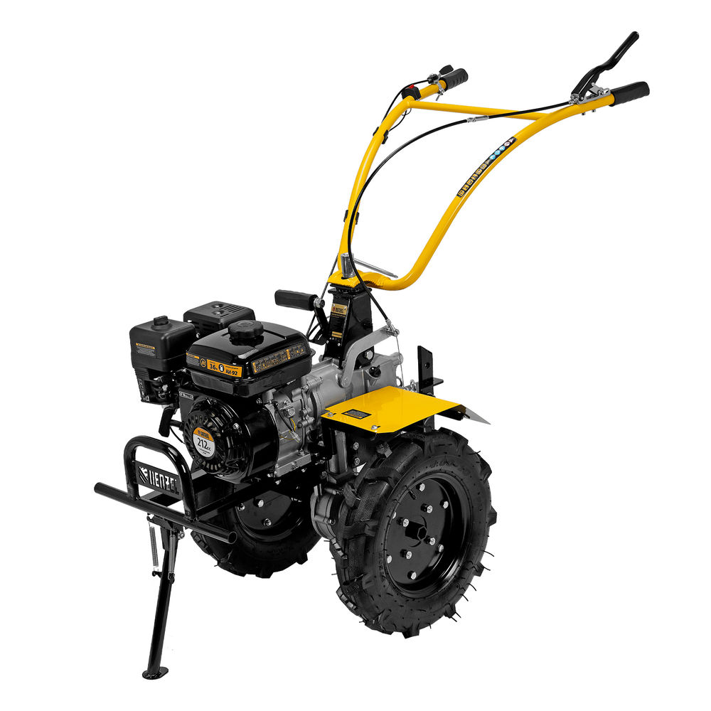 Мотоблок DPT-370X, 7 л.с, дисковое сцепление, ширина 90 см, глубина 35 см, фрез 3 х 4, ВОМ, передачи 3В/1Н Denzel (56406)